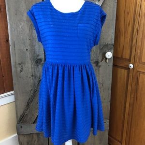 NWT Anthropologie | Yumi Blue Jersey Dress 6/8,